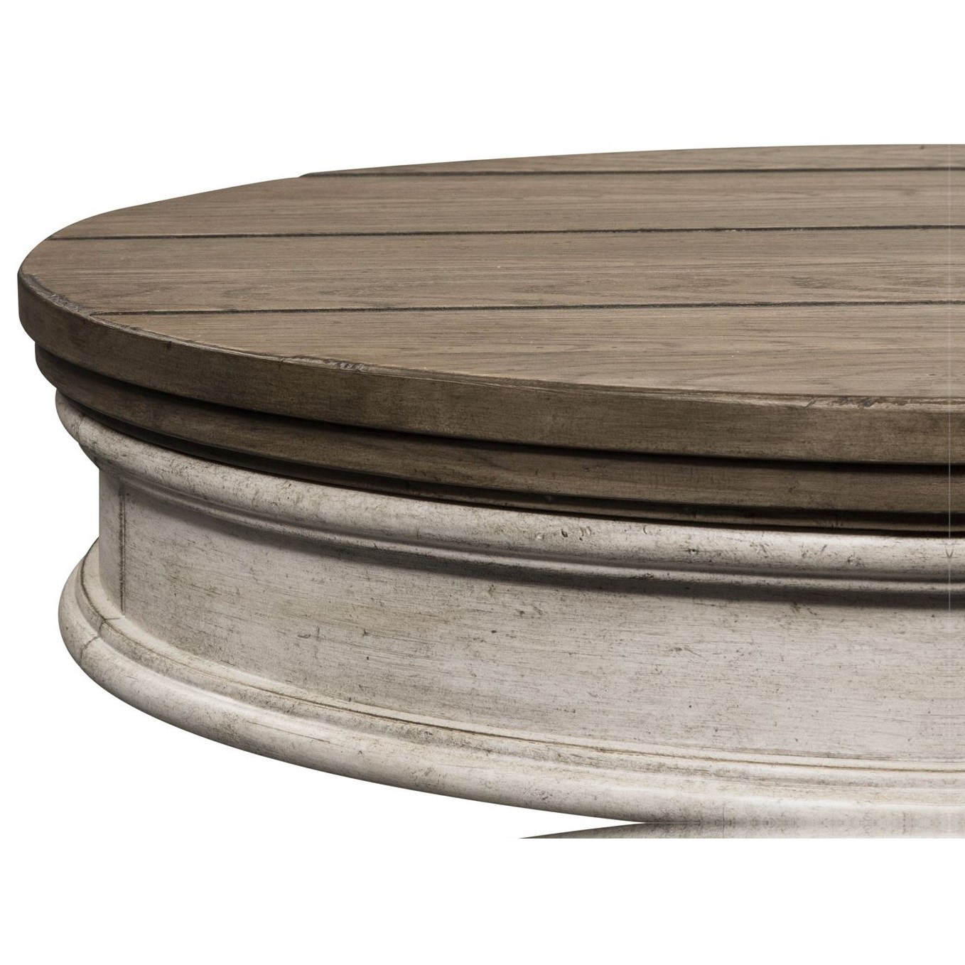 Liberty Furniture Heartland 824OT1022 Farmhouse Round Pedestal
